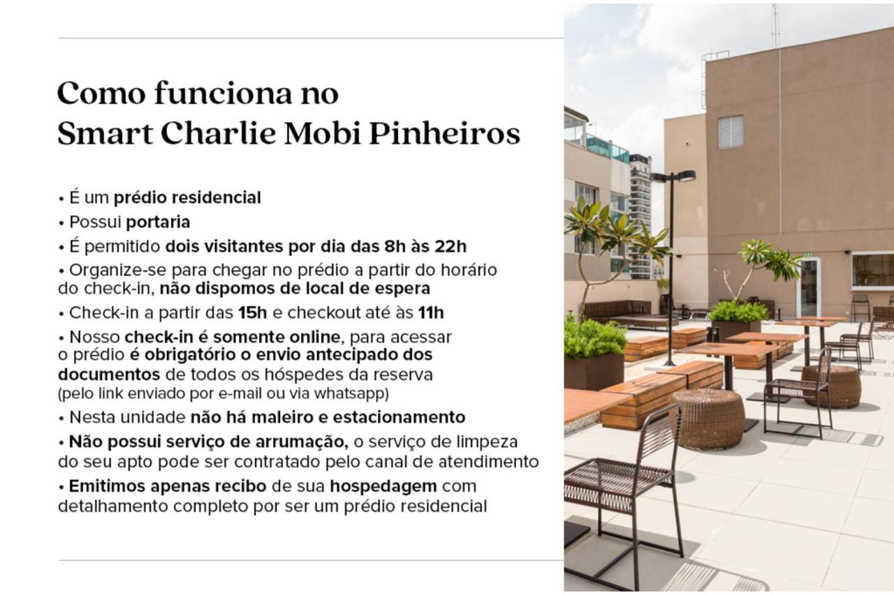 Appartamento Smart Charlie Mobi Pinheiros San Paolo Esterno foto